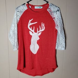 Festive Stag half sleeve.